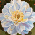 Whispers of White | White Dahlia Fine Art Print | Portraits in Bloom Series